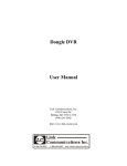Dongle DVR User Manual