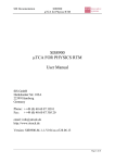 SIS8900 µTCA FOR PHYSICS RTM User Manual