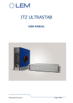 ITZ Ultrastab Manual