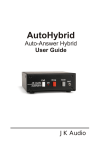 Autohybrid Manual