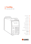 FastMig KM User Manual - Rapid Welding and Industrial Supplies Ltd
