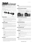 Riflescope Instruction Manual