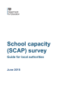 School capacity survey 2015: guide for local authorities