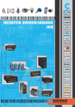 INSTROTECH OVERVIEW CATALOGUE 2014