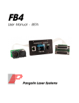 FB4 Manual BETA - Pangolin Laser Systems Inc.