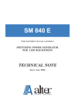 SM840E user manual