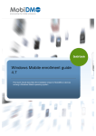 Windows Mobile enrollment guide 4.7