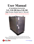 User Manual - Whaley Food Service