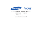 Samsung Focus Manual