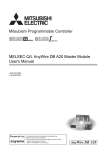 MELSEC-Q/L AnyWire DB A20 Master Module User`s Manual