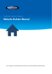 Website Builder Manual