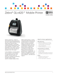 Zebra QLn420 Datasheet