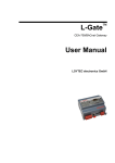 L-Gate User Manual