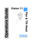 Vision 11 P an & Tilt Head