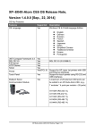 XP–8X4X-Atom CE6 OS Release Note, Version 1.4.0.0