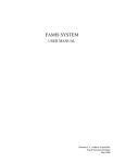 FAMIS User Manual - County of Sonoma