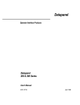 Datapanel 200 & 300 Series User`s Manual, GFK