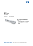 User Manual MP126E - Physik Instrumente