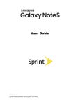 Samsung Galaxy Note5 N920P User Manual