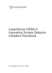 LaserSense HSSD-2 Aspirating Smoke Detector Installers Handbook