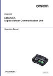 E3NW-ECT EtherCAT Digital Sensor Communication Unit