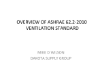 overview of ashrae 62.2-2010 ventilation standard