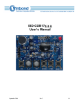 ISD-COB17x x x  User`s Manual - Digi-Key