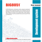 BIG8051 Development System User Manual