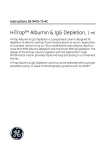 HiTrap™ Albumin & IgG Depletion, 1 ml