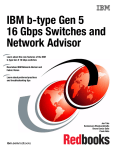 IBM b-type Gen 5 16 Gbps Switches and Network