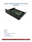 Floppy emulator emuDrive user manual -v3281AZ1-.