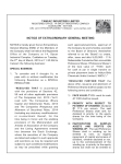 Tanfac EGM Notice2015.indd