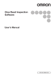 Glue Bead Inspection Software User`s Manual