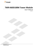 TWR-K60D100M Tower Module
