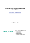CA Series PC/104 Multiport Serial Module User`s Manual