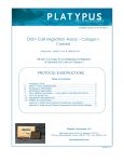 Oris&trade; Cell Migration Assay - Collagen I Coated Protocol