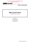 GBK and GFK Series