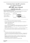 ATP-32F User`s Manual