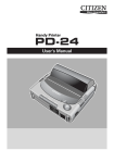 PD-24 User`s Manual