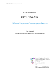 RD2: 250-280 - REACH Devices