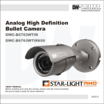 Analog High Definition Bullet Camera - Surveillance