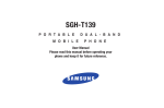 T-Mobile SGH-T139 User Manual
