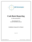Cash Basis Accounting - InterDyn