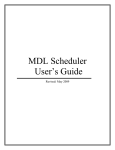 MDL Room Request User Guide