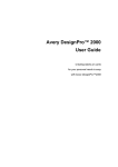 Avery DesignPro™ 2000 User Guide