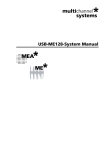 USB-ME128-System Manual