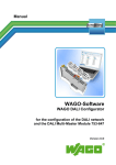 Manual WAGO DALI Configurator