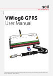 User Manual VWlog8 GPRS