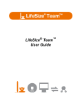 LifeSize Team User Guide