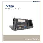 PW50 Workboard Printer User`s Guide